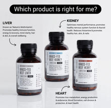 Load image into Gallery viewer, Organic Grass-Fed Beef Liver I 160 Capsules