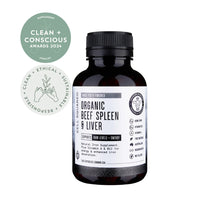 Load image into Gallery viewer, Organic Grass-Fed Beef Liver & Spleen I 160 Capsules