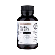 Load image into Gallery viewer, Organic Grass-Fed Beef Liver I 160 Capsules