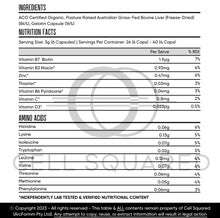 Load image into Gallery viewer, Organic Grass-Fed Beef Liver I 160 Capsules