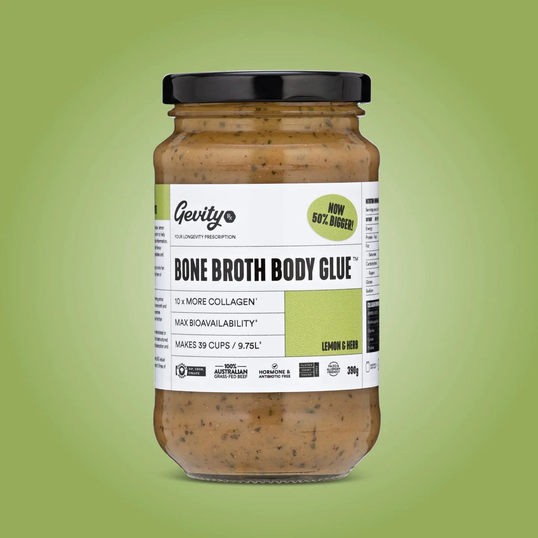Bone Broth Body Glue - Lemon & Herb