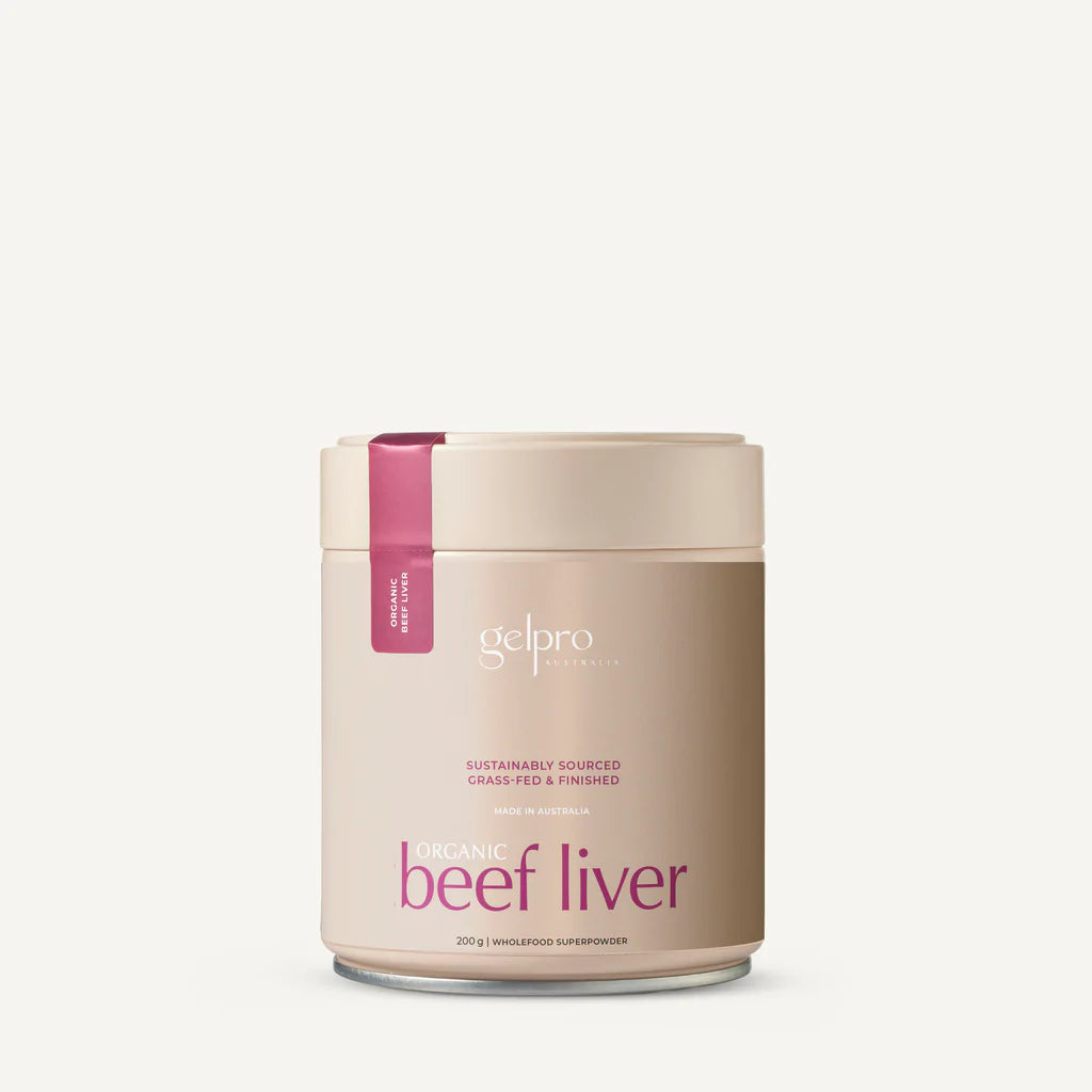 Gelpro Organic Beef Liver Wholefood Superpowder - 200g